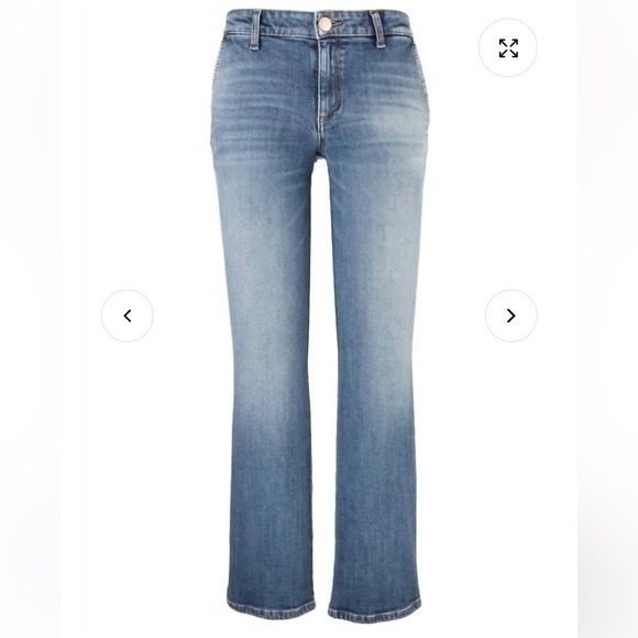 Kut from the Kloth Denim - Kelsey Mid Rise Ankle‎ Flare Regular Hem